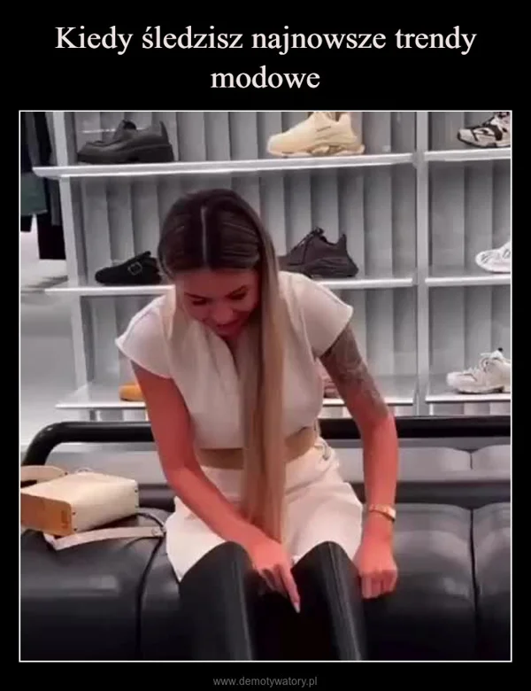 
    Kiedy śledzisz najnowsze trendy modowe