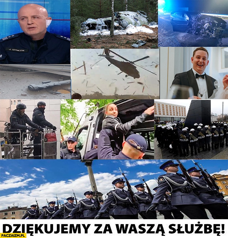 
    Policja policjanci dziękujemy za wasza służbę