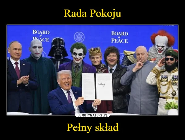 
    Rada Pokoju Pełny skład