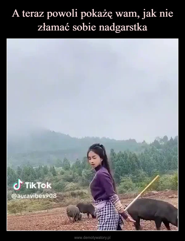 
    A teraz powoli pokażę wam, jak nie złamać sobie nadgarstka