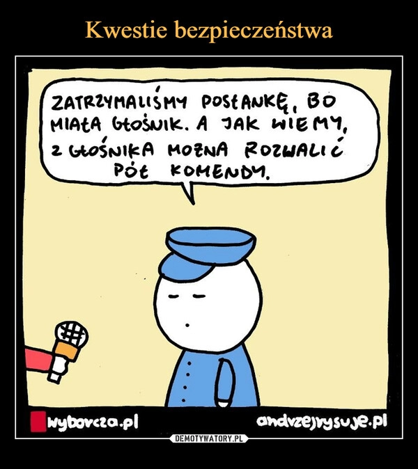 
    Kwestie bezpieczeństwa