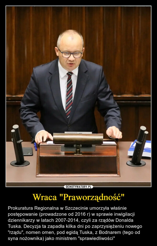 
    Wraca "Praworządność"