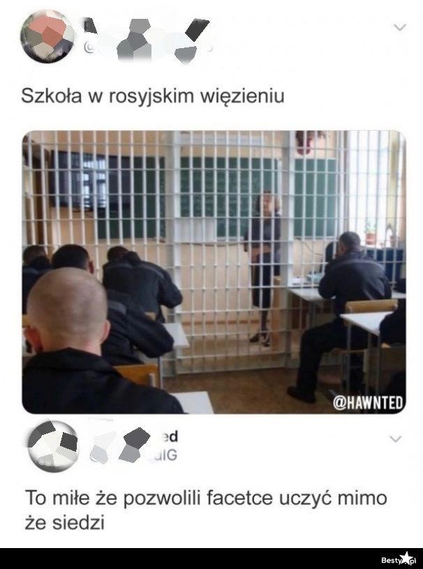 
    Szkoła w rosyjskim więzieniu 