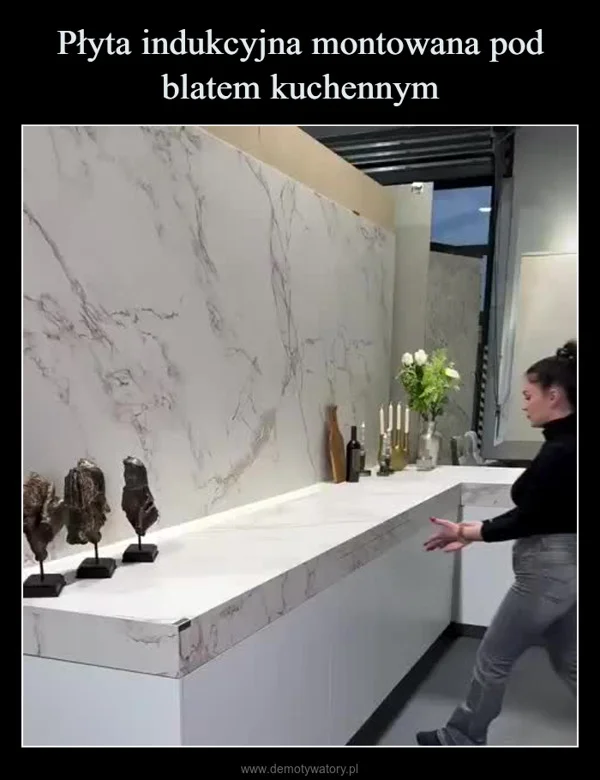 
    Płyta indukcyjna montowana pod blatem kuchennym