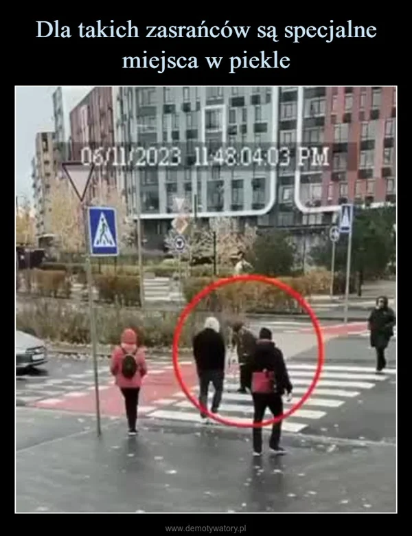 Dla takich zasrańców są specjalne miejsca w piekle