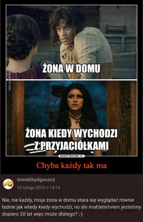 
    Żona