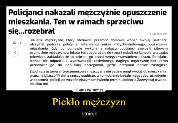 
    Piekło mężczyzn 