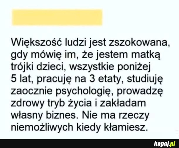 
    Niemożliwe
