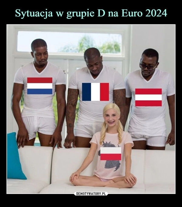 
    Sytuacja w grupie D na Euro 2024