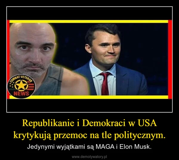 
    Republikanie i Demokraci w USA krytykują przemoc na tle politycznym.