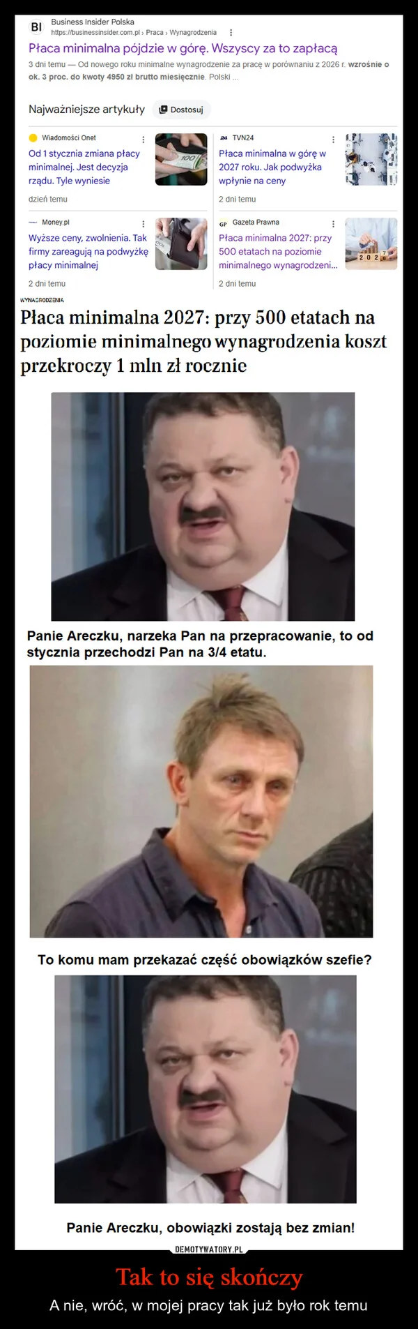 Tak to się skończy
