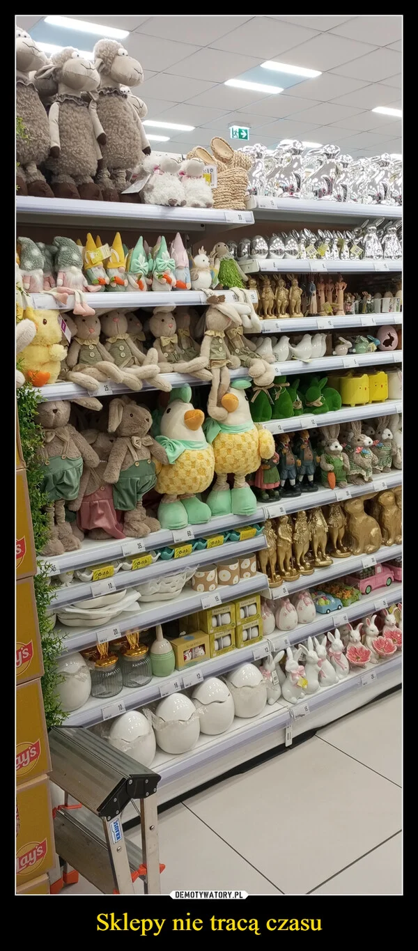 
    Sklepy nie tracą czasu