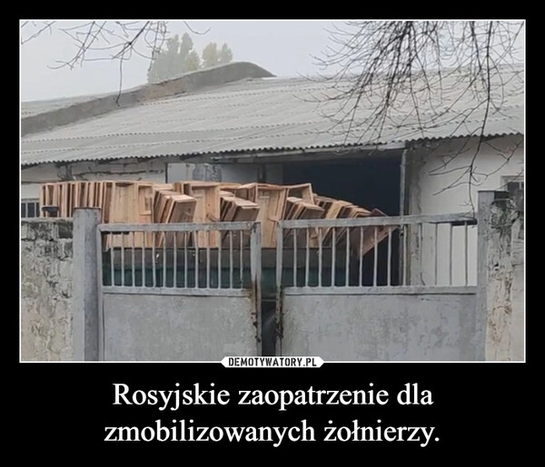 
    Rosyjskie zaopatrzenie dla zmobilizowanych żołnierzy. 