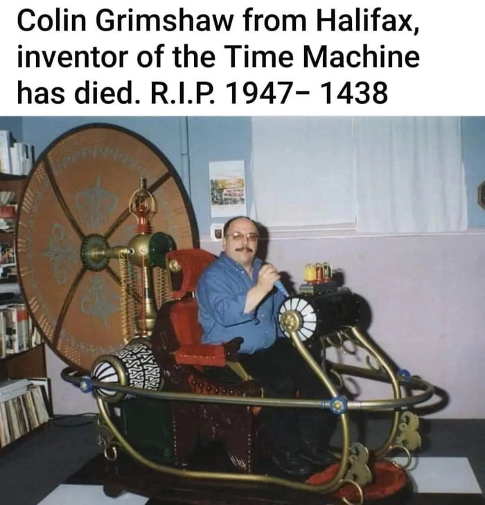 
    Did he have a flux capacitor?