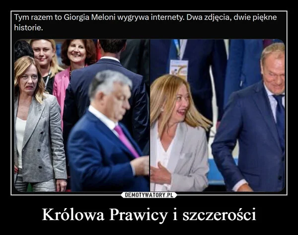 
    Królowa Prawicy i szczerości