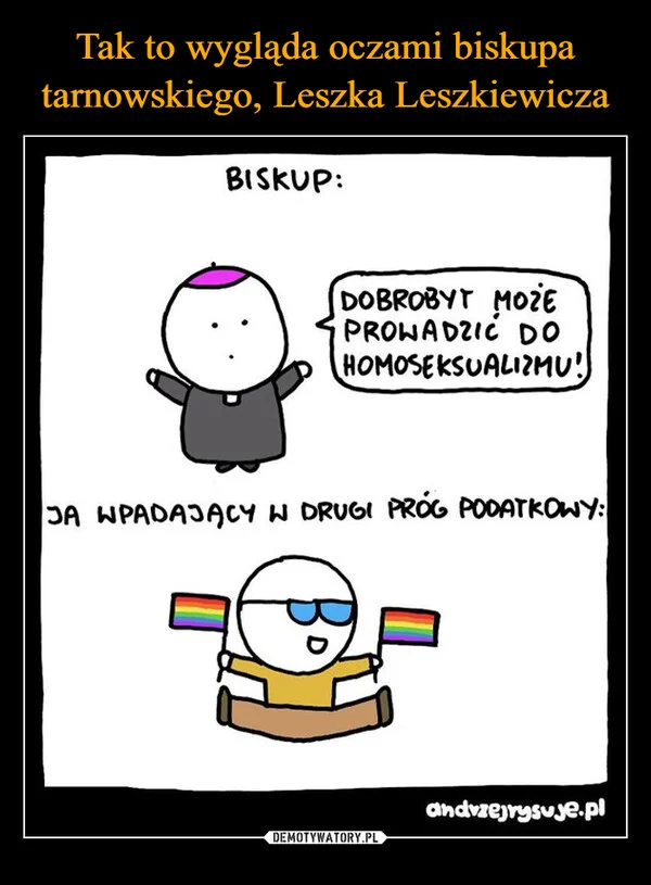 
    Tak to wygląda oczami biskupa tarnowskiego, Leszka Leszkiewicza