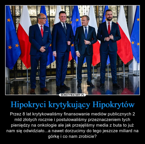 
    Hipokryci krytykujący Hipokrytów