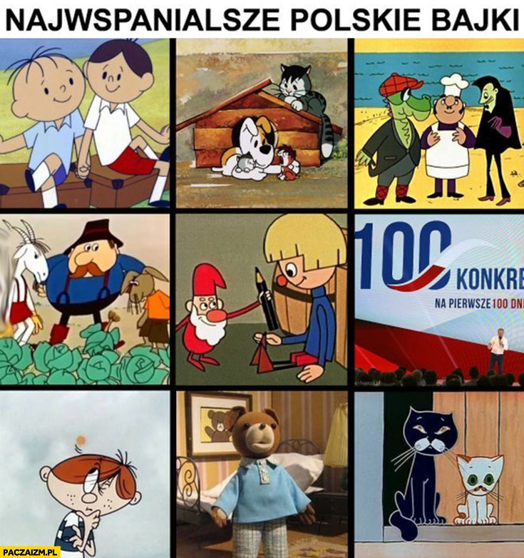 
    Najwspanialsze polskie bajki 100 konkretów Tusk koalicja obywatelska