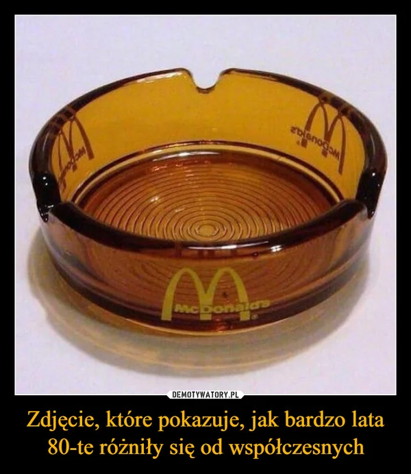 
    Zdjęcie, które pokazuje, jak bardzo lata 80-te różniły się od współczesnych