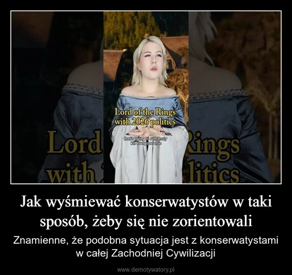
    Jak wyśmiewać konserwatystów w taki sposób, żeby się nie zorientowali