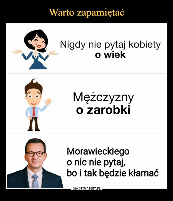 
    Warto zapamiętać