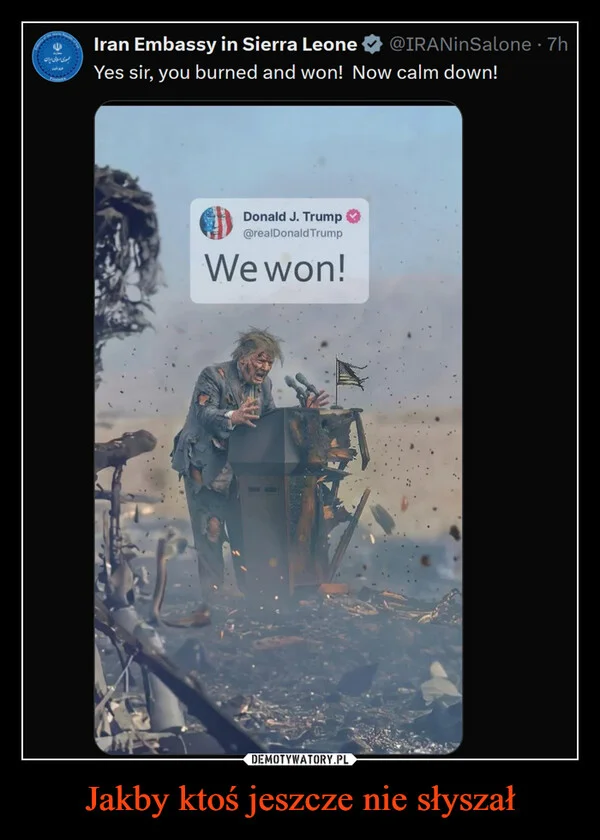 
    Jakby ktoś jeszcze nie słyszał