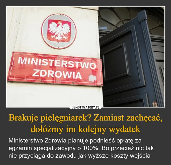 
    Brakuje pielęgniarek? Zamiast zachęcać, dołóżmy im kolejny wydatek