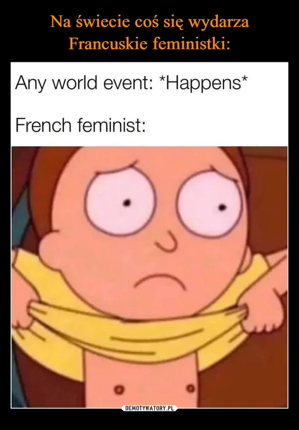 
    Na świecie coś się wydarza Francuskie feministki: