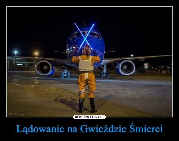 
    Lądowanie na Gwieździe Śmierci