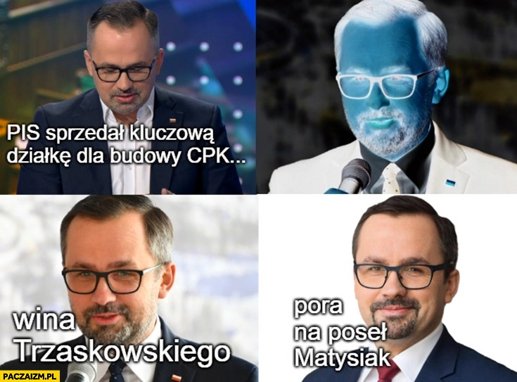 
    Horała PiS sprzedał kluczową działkę dla budowy CPK, wina Trzaskowskiego, pora na poseł Matysiak