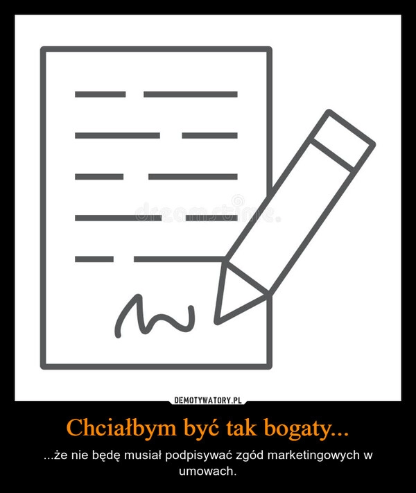 
    Chciałbym być tak bogaty...