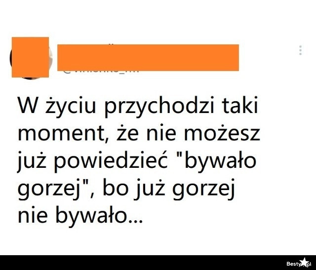 
    Moment w życiu 