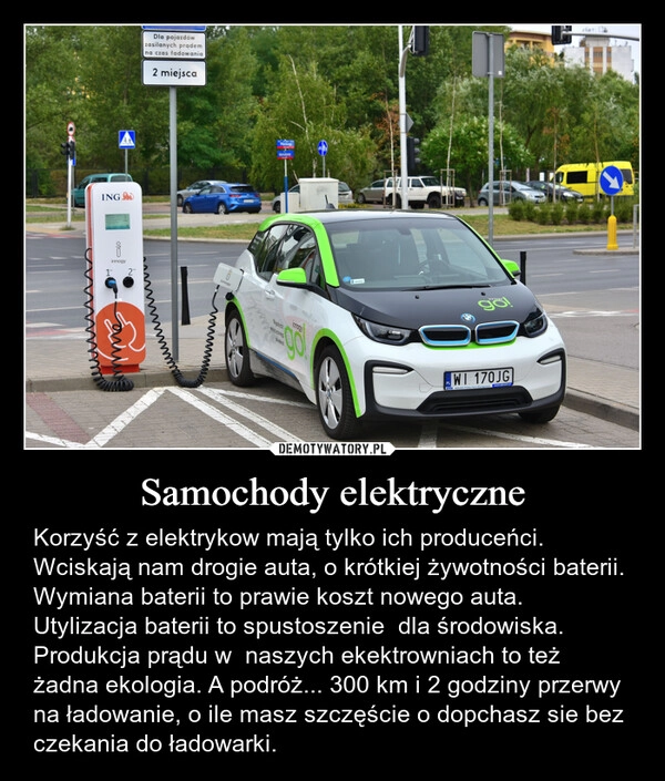 
    Samochody elektryczne