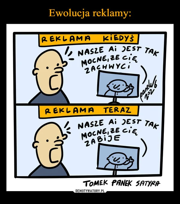 
    Ewolucja reklamy:
