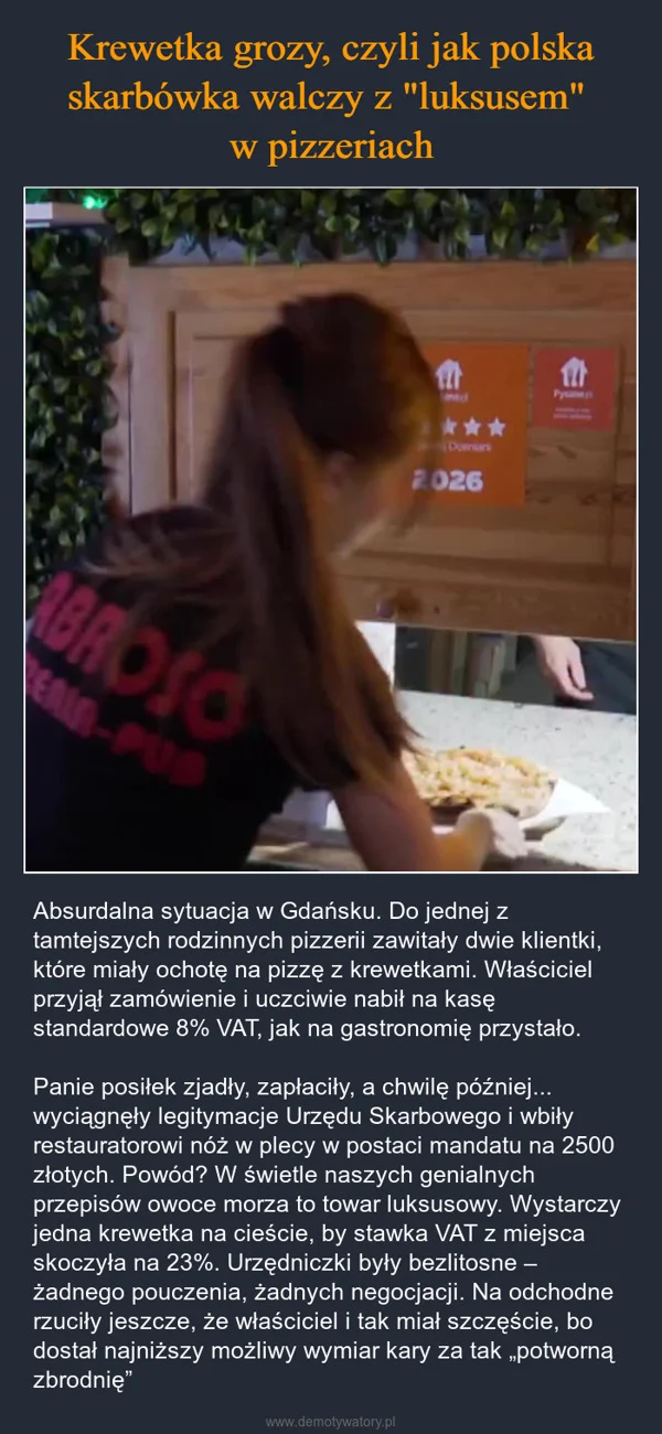 
    Krewetka grozy, czyli jak polska skarbówka walczy z 