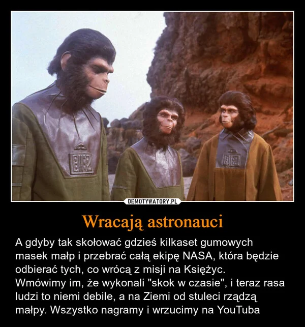 
    Wracają astronauci