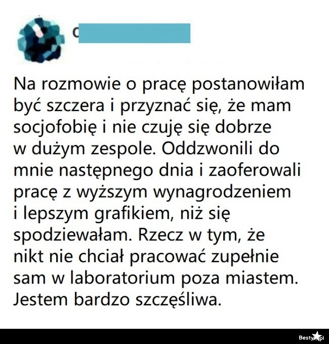 
    Szczerość na rozmowie o pracę 