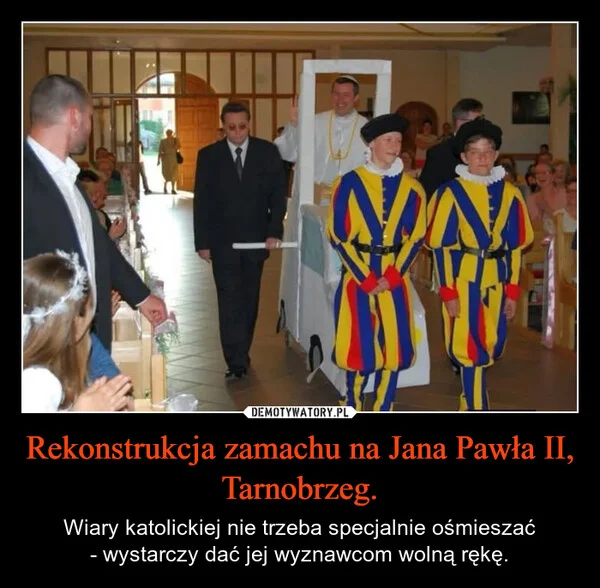 Rekonstrukcja zamachu na Jana Pawła II, Tarnobrzeg.
