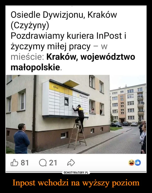 
    Inpost wchodzi na wyższy poziom