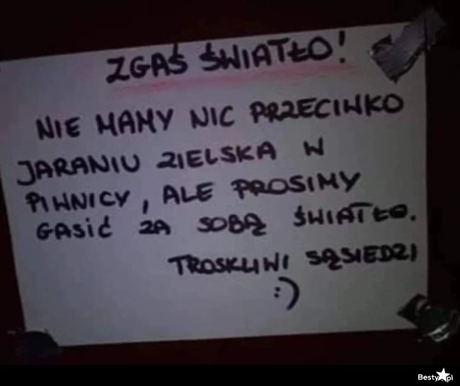 
    Troskliwi sąsiedzi 