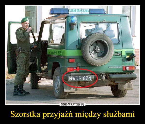 
    Szorstka przyjaźń między służbami