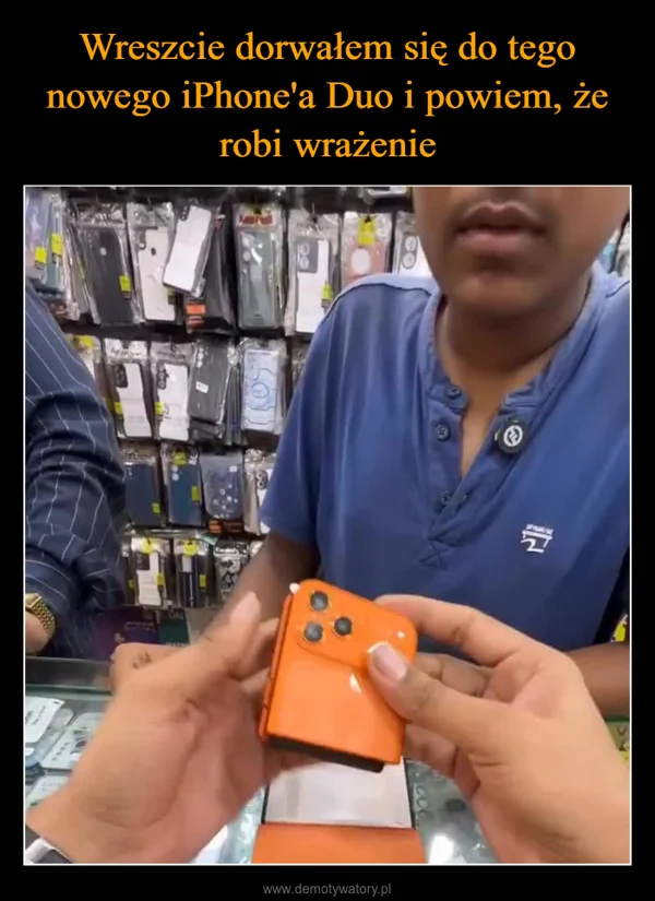 
    Wreszcie dorwałem się do tego nowego iPhone'a Duo i powiem, że robi wrażenie