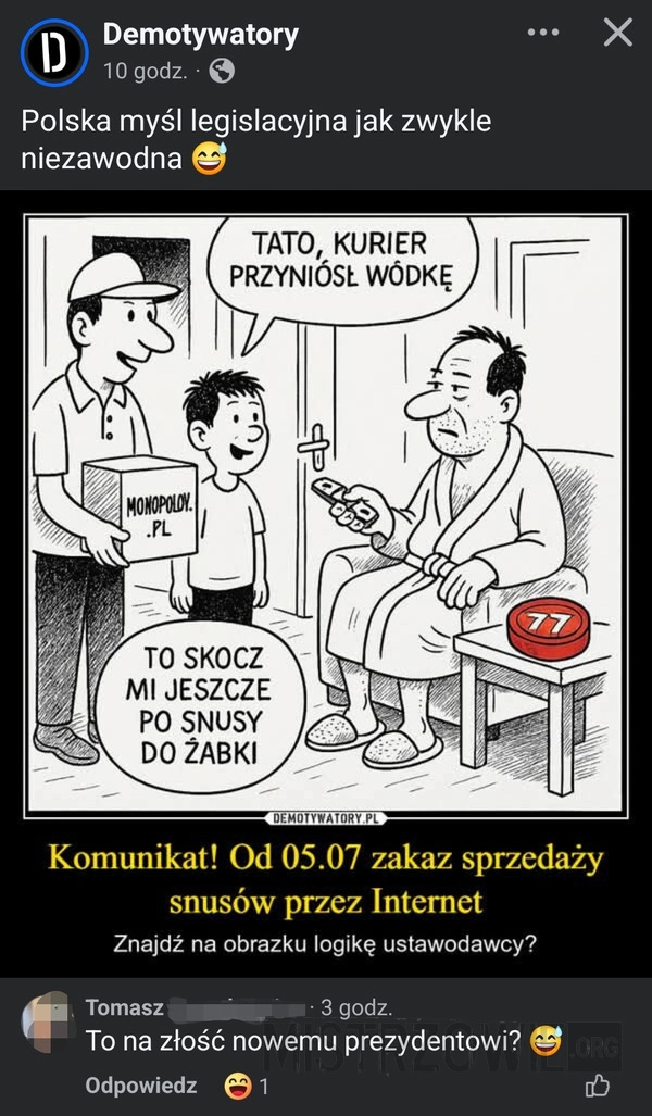 
    To na złość nowemu prezydentowi?