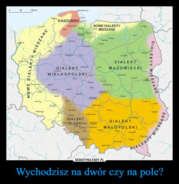
    Wychodzisz na dwór czy na pole?