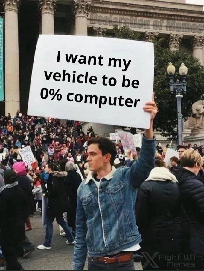 Cars without the computers