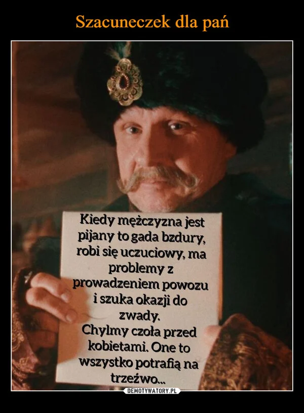 
    Szacuneczek dla pań