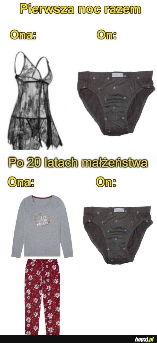 
    Mam nadzieję, że majty tylko podobne, nie te same