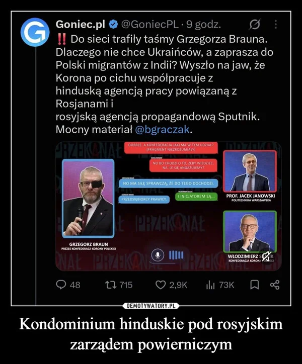 Kondominium hinduskie pod rosyjskim zarządem powierniczym