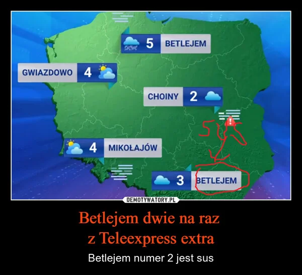 
    Betlejem dwie na raz z Teleexpress extra