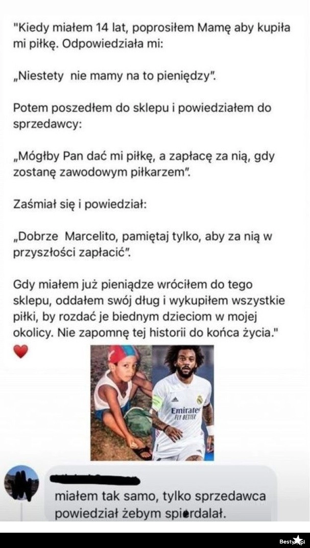 
    Sprzedawca o wielkim sercu 